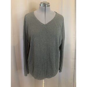 Cozy Bat Sleeve Gray Long-Sleeve Tee